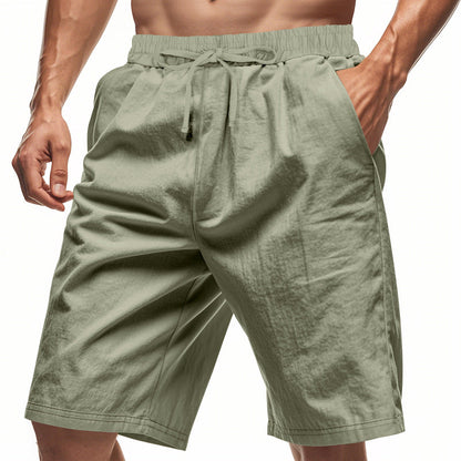 Herren Cargo Shorts Bequem Elastisch Große Taschen