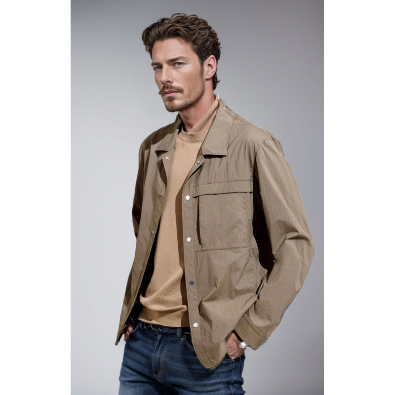Herren Utility-Jacke Modern Funktional