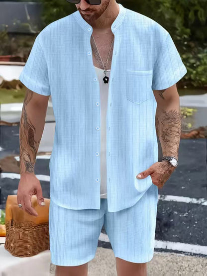 Herren Sommer Set Leichtgewicht Freizeitbekleidung Modern