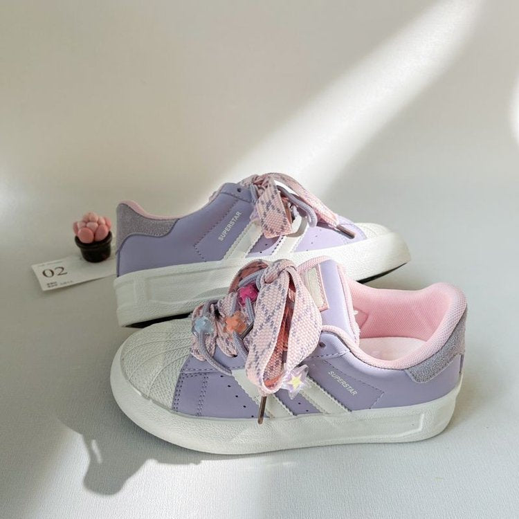 Damen Sneaker Trendy Einzigartig Schnüren Frauen Schuhe