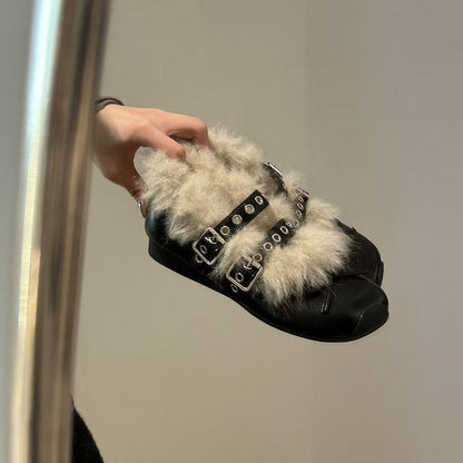 Damen Clogs Glitzernde Schuhe Weich Innenfutter Schnalle
