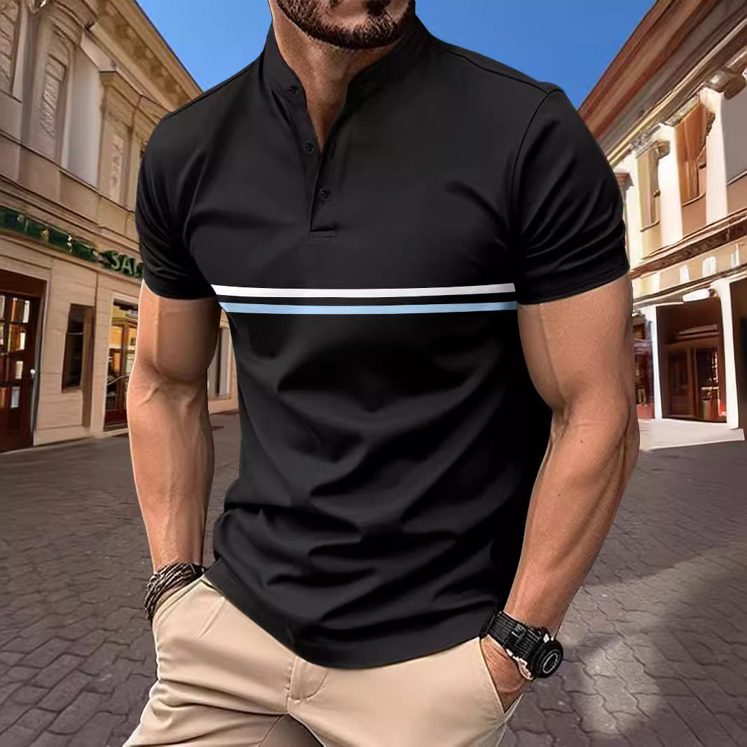 Herren Polohemd Elegante Casual Kleidung