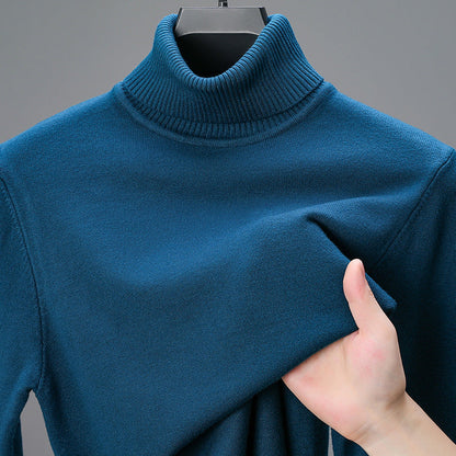Herren Rollkragenpullover Eleganter Baumwolle Modern