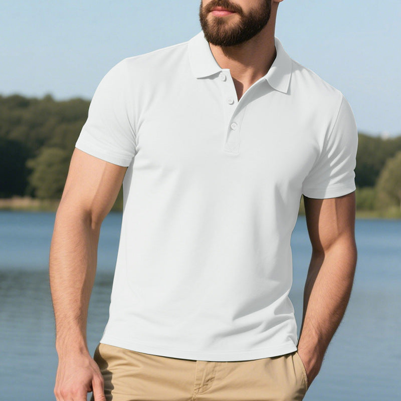 Herren Polo-Shirt atmungsaktiv Anti-Pilling Qualität