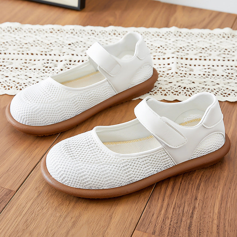 Damen Schuhe Klettverschluss Bequem Atmungsaktiv Komfort
