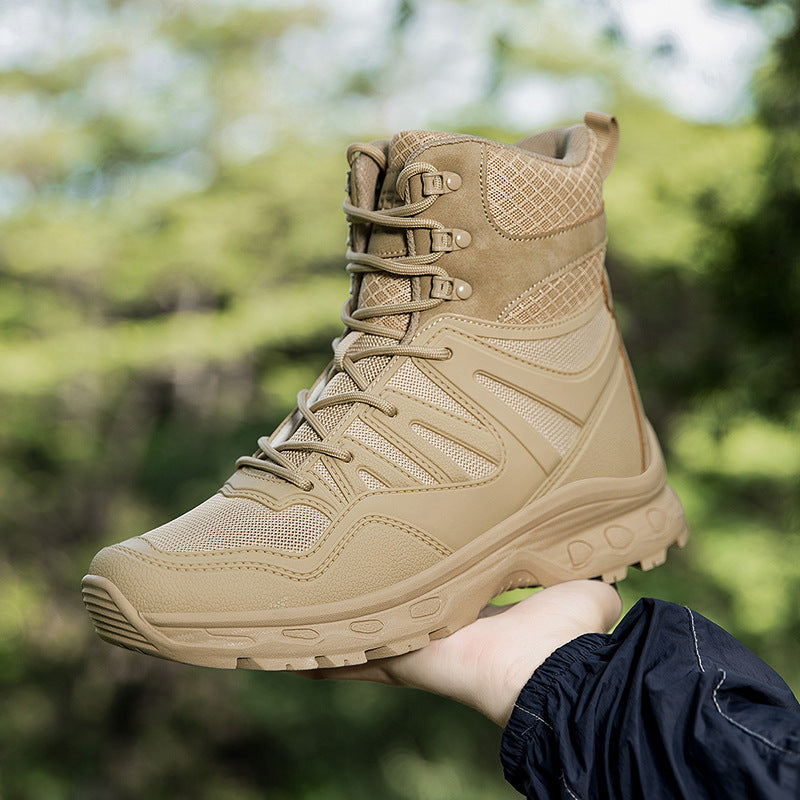 Herren Wanderschuhe Hoch Knöchelschutz Outdoor Trekking Schuhe - BerlinGlamour