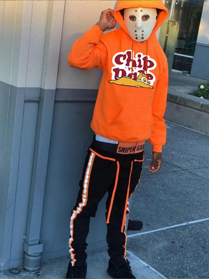 Herren Hoodie mit coolem Cartoon Motiv Berlin Style