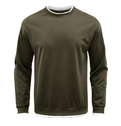 Herren Langarm-Sweater Komfortabel Warm