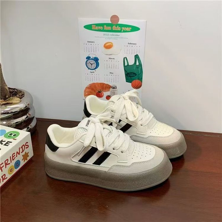 Damen Sneaker Low-Top atmungsaktiv Modern