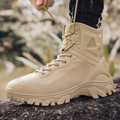 Herren Wanderstiefel atmungsaktiv rutschfest Outdoor Schuhe