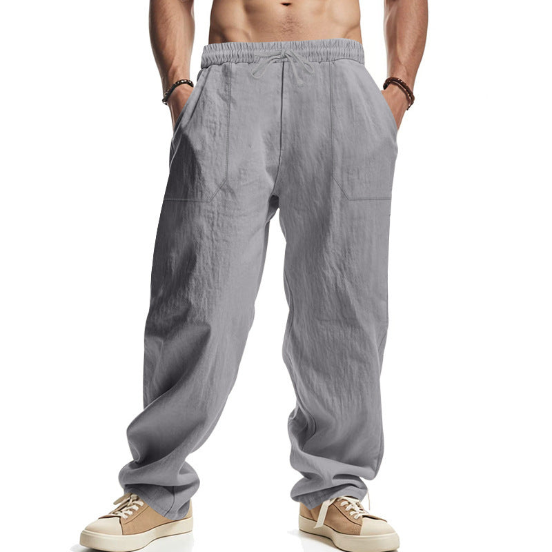 Herren Freizeithose Bequem Weites Bein Praktisch