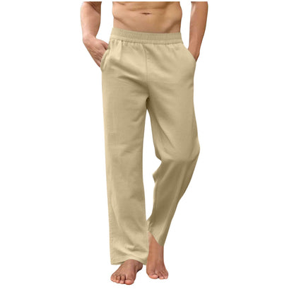 Herren Jogginghose Bequem Freizeit mit Seitentaschen