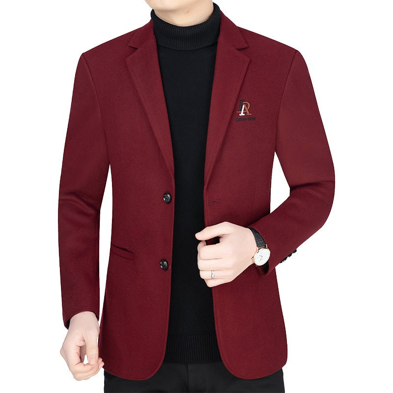 Herren Blazer Slim Fit Soft Stoff Elegant - BerlinGlamour