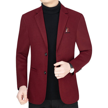 Herren Blazer Slim Fit Soft Stoff Elegant - BerlinGlamour