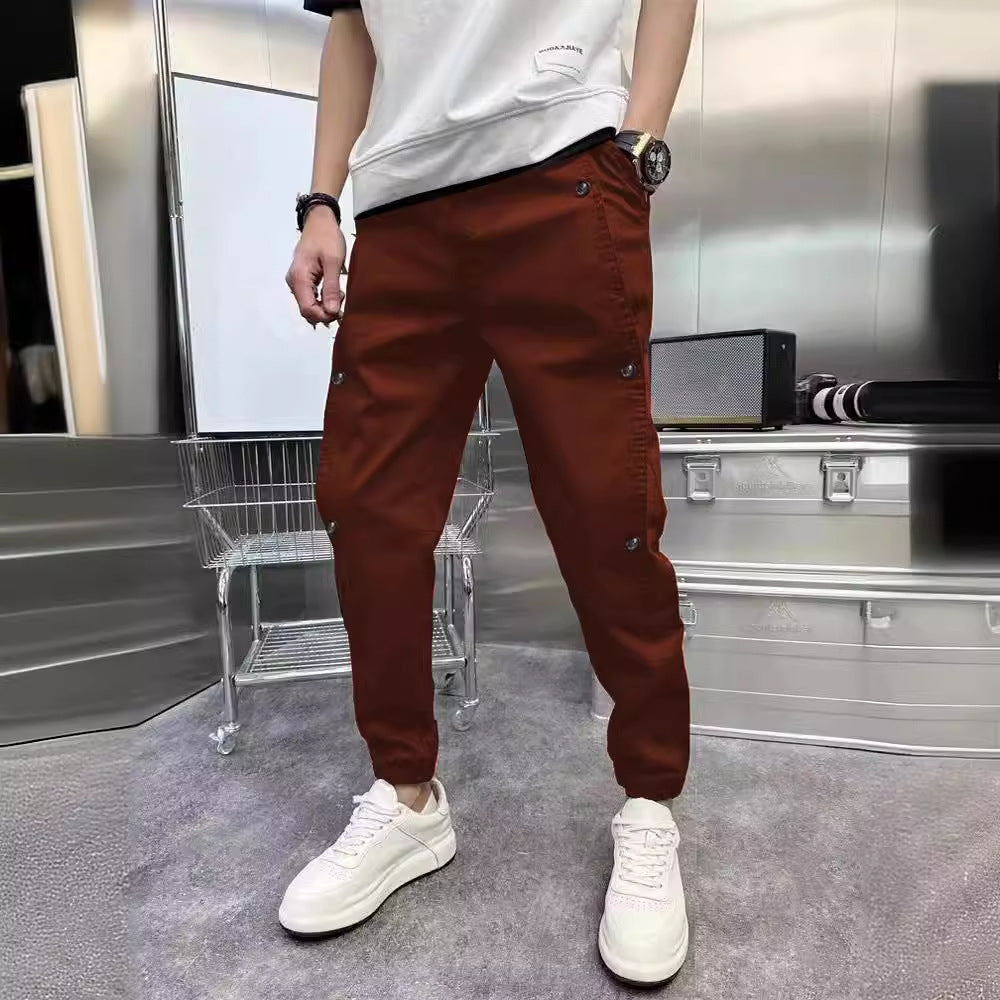 Herren Cargo-Hose Modern Elastisch Mit vielen Taschen