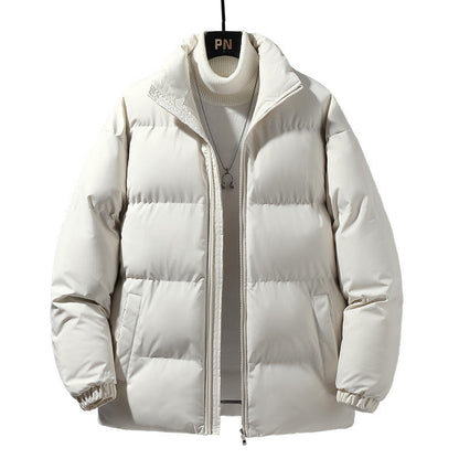 Herren Steppjacke Warm Elastisch High Kragen