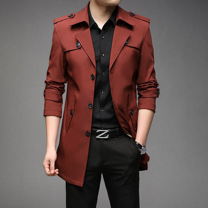 Herren Übergangsjacke Modern mit vielen Taschen