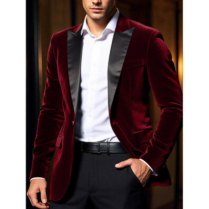 Herren Samt Blazer Elegant Luxus Berlin