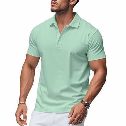 Herren Poloshirt Atmungsaktiv Leicht Berlin Style