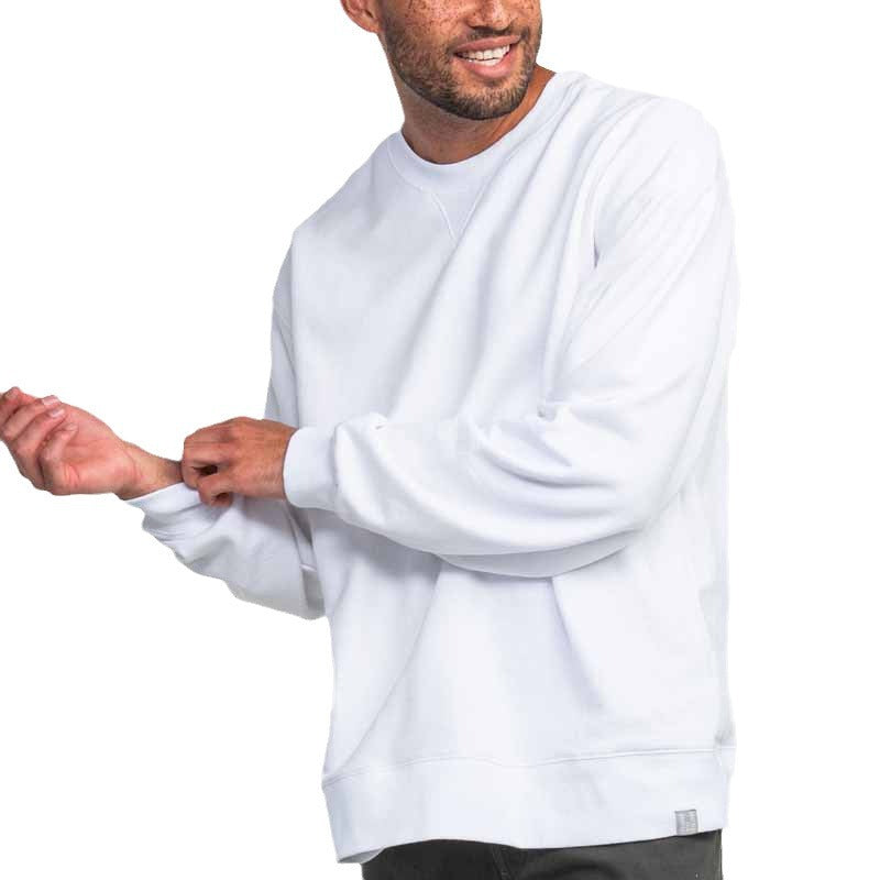 Herren Sweatshirt Lässig Rundhals Vintage Look Bequem