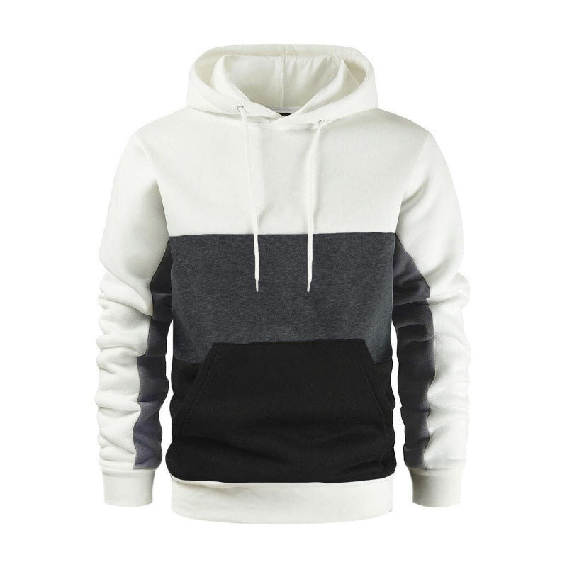 Herren Sportpullover Kapuzenpulli Farbblock Design Modern