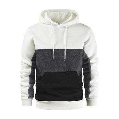 Herren Sportpullover Kapuzenpulli Farbblock Design Modern
