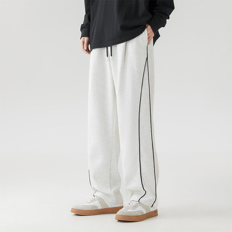 Herren Sporthose Lässig Elegante Side Streifen