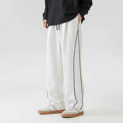 Herren Sporthose Lässig Elegante Side Streifen