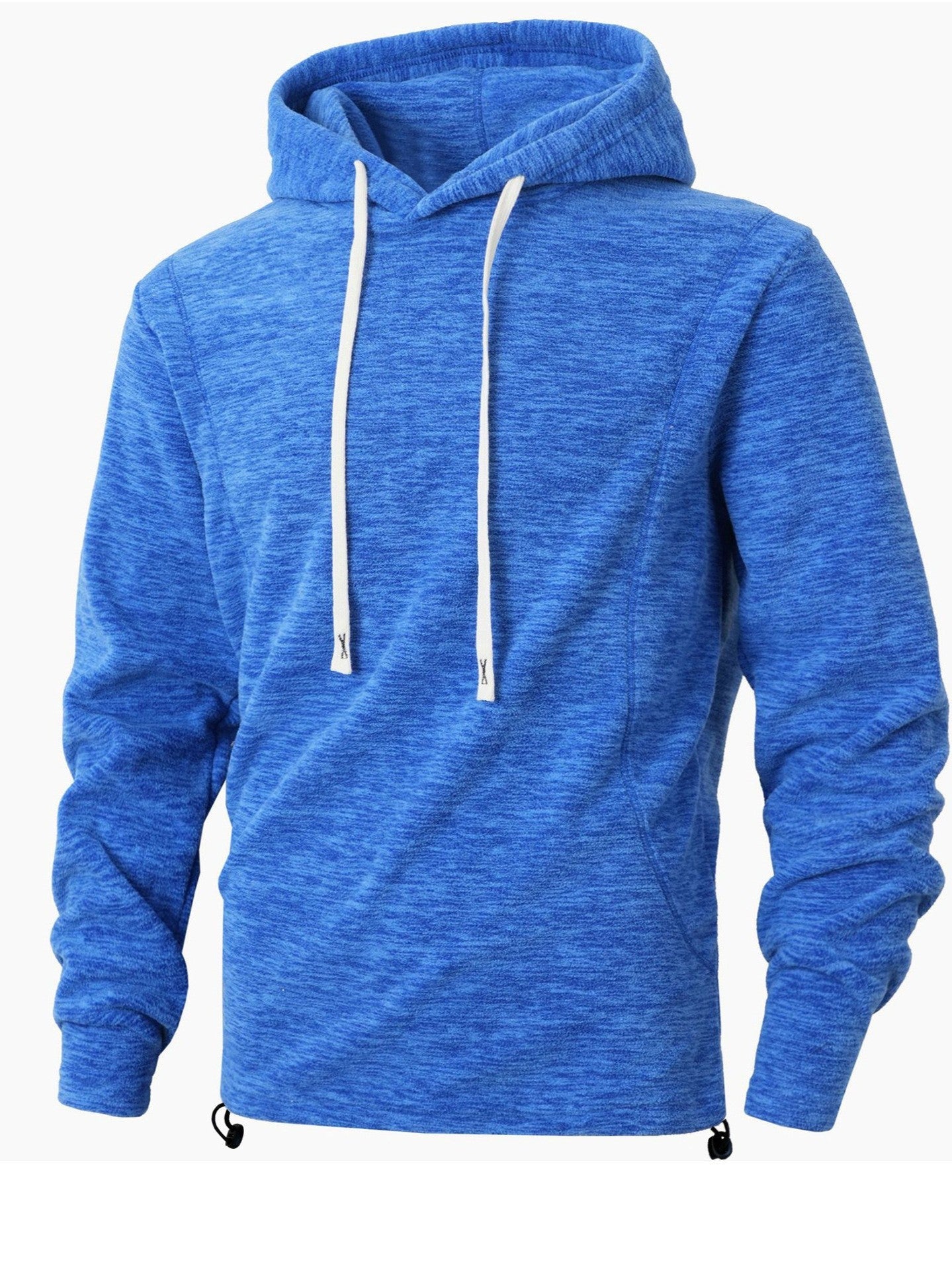 Herren Fleece Hoodie Modern Sportlich Mit Taschen