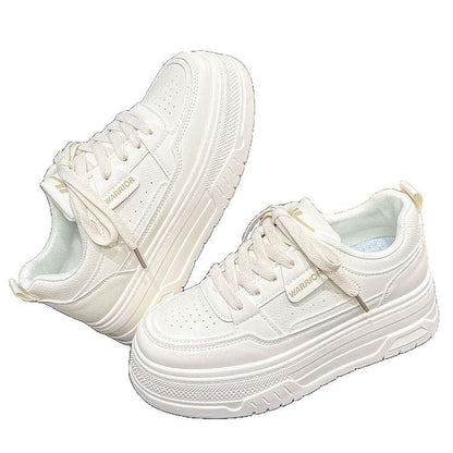 Damen Sneaker Bequem Dicke Sohle Atmungsaktiv