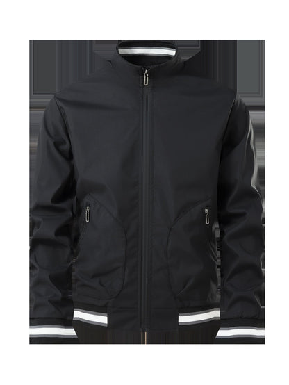Herren Übergangsjacke Sportlich Reißverschluss Taschen Warm