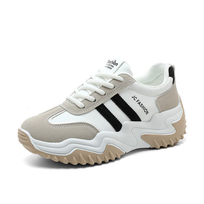Damen Sneaker Sportlich Chunky Design Komfort Sohle