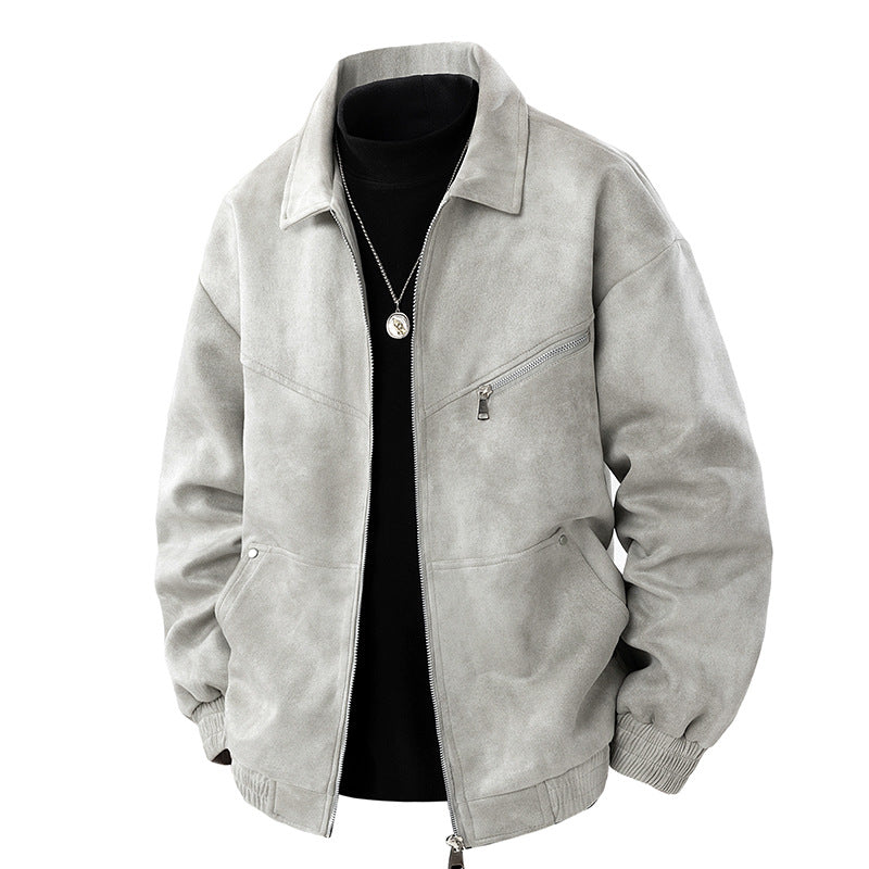 Lederjacke Herren Casual Schwarz Modern - BerlinGlamour