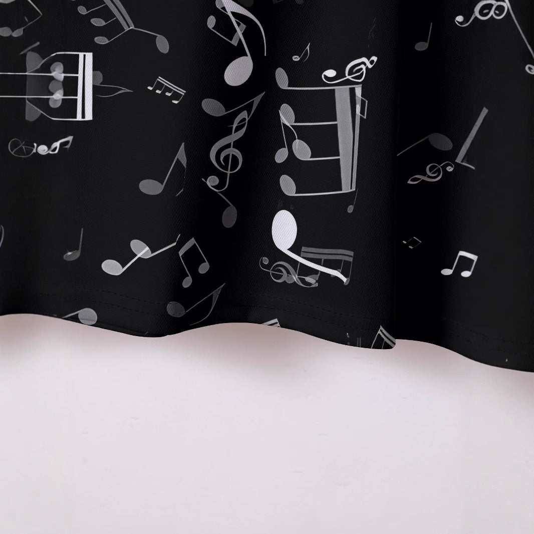 Herren Poloshirt Musik Druck Berlin Style