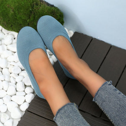 Damen Bequeme Slip-On Ballerinas BerlinGlamour → Bequeme Damen Ballerinas Slip-On Schuhe Elegant