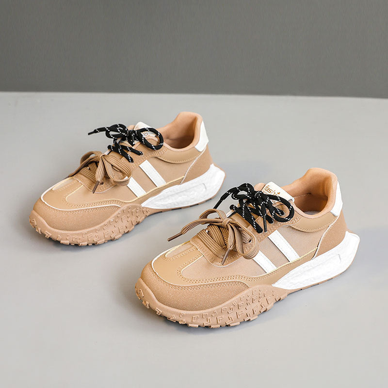 Damen Sneaker Sportlich Freizeit Schuhe bequemLaufsohlen