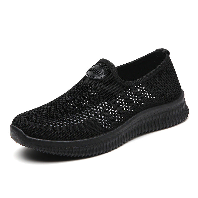 Damen Slip-On Schuhe Bequem atmungsaktiv Freizeit