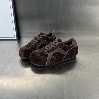 Damen Sportschuhe Weichleder Atmungsaktiv Mesh Laufschuhe Frauen - BerlinGlamour