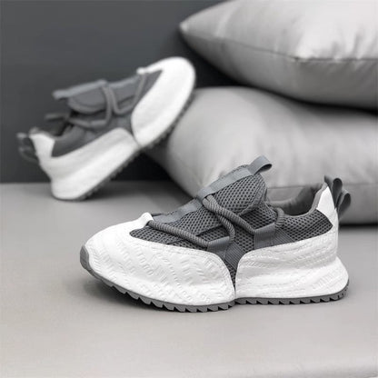Damen Sneaker Sportlich Mesh Bequem Laufsohle