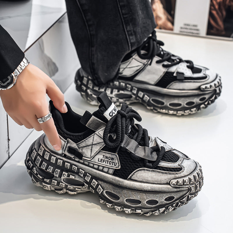 Damen Sneaker Sportlich High-Top Weich und Dämpfend