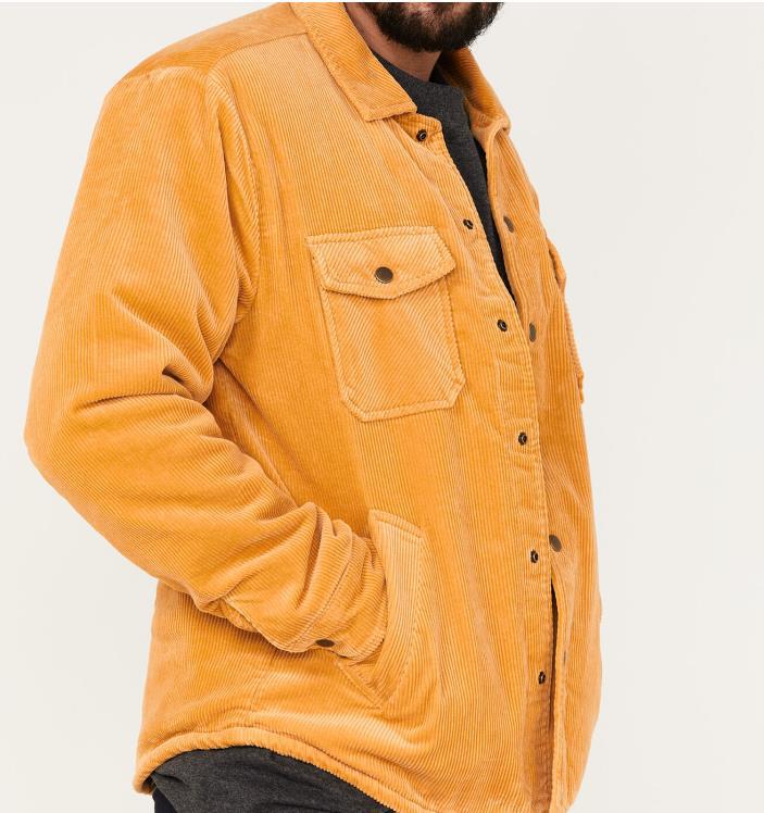 Herren Cordjacke Warm Gefüttert Praktisch