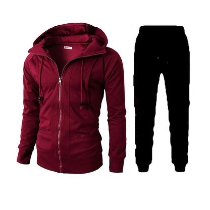 Herren Sportset Hoodie Jogginghose Set Funktionales Training Outfit