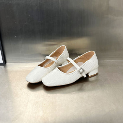 Damen Schuhe Schnürschuhe Elegante Blockabsatz - BerlinGlamour