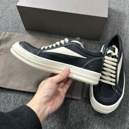 Damen Sneaker Hochwertig Leder Komfort Sohle