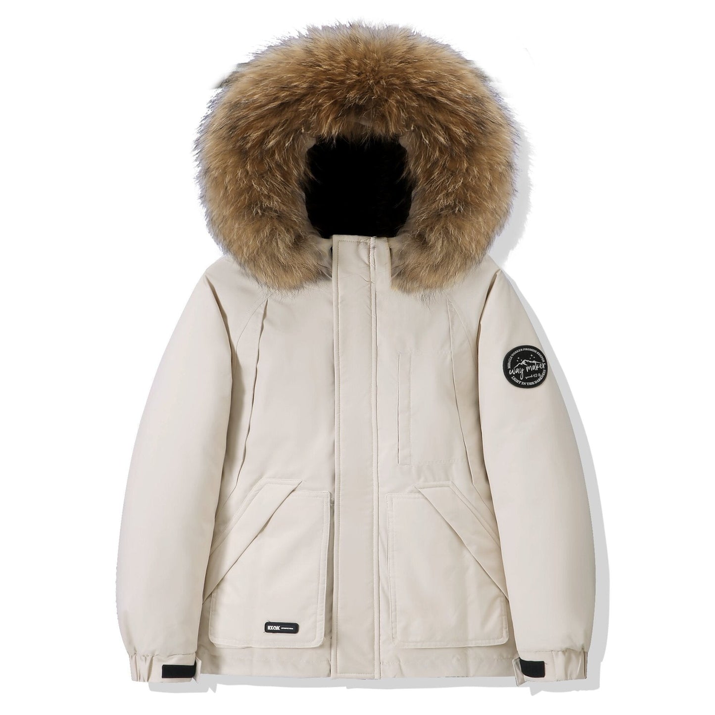Herren Daunenjacke Winterfest Isoliert mit Kapuze