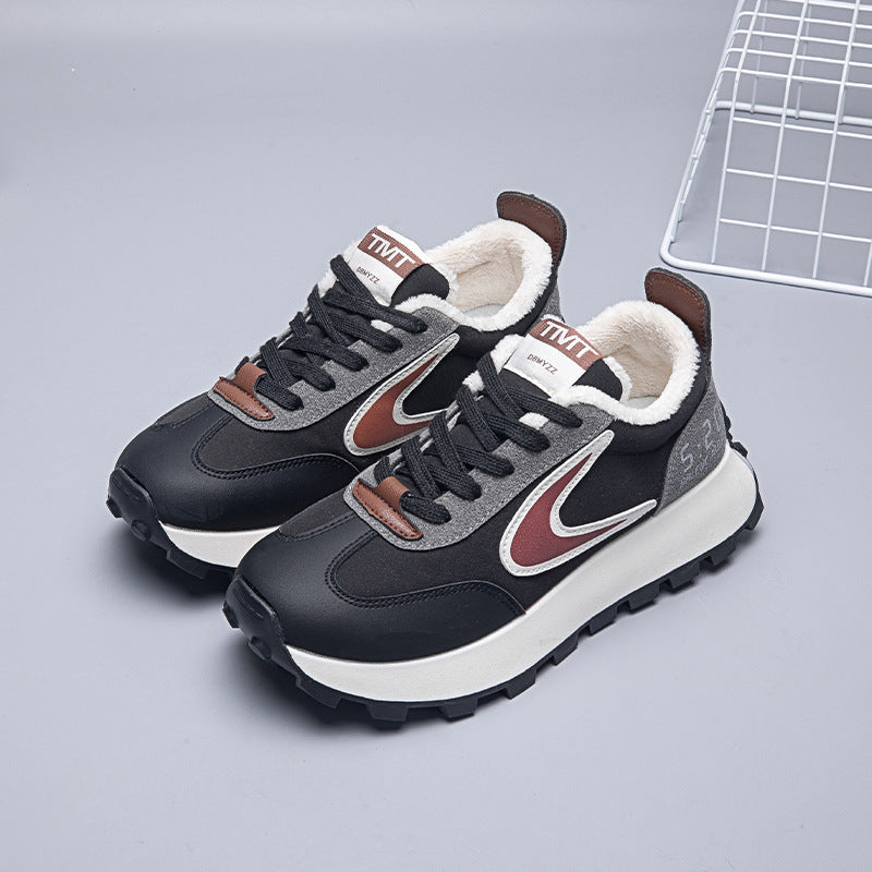 Damen Winter Sneaker Warm Fleece Rutschfest