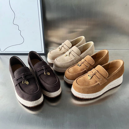Damen Espadrilles Plateau Modisch Hochwertig