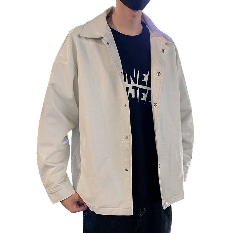 Herren Freizeitjacke Modern mit Knöpfen Trendig