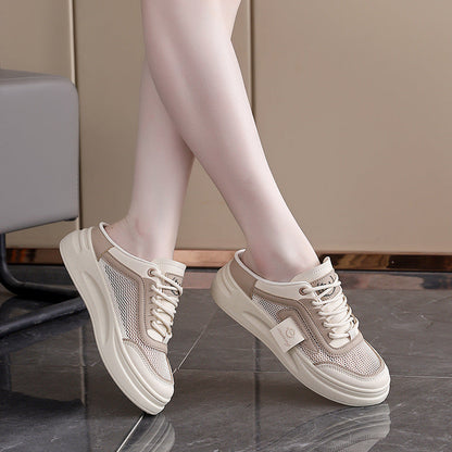 Damen Sneaker Bequem Atmungsaktiv Mesh