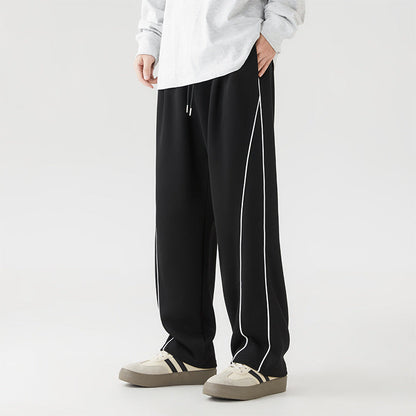 Herren Sporthose Lässig Elegante Side Streifen